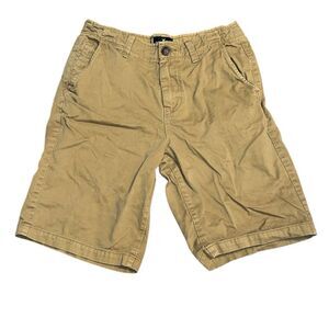 Men's American Eagle dark khaki longboard chino shorts casual business casual